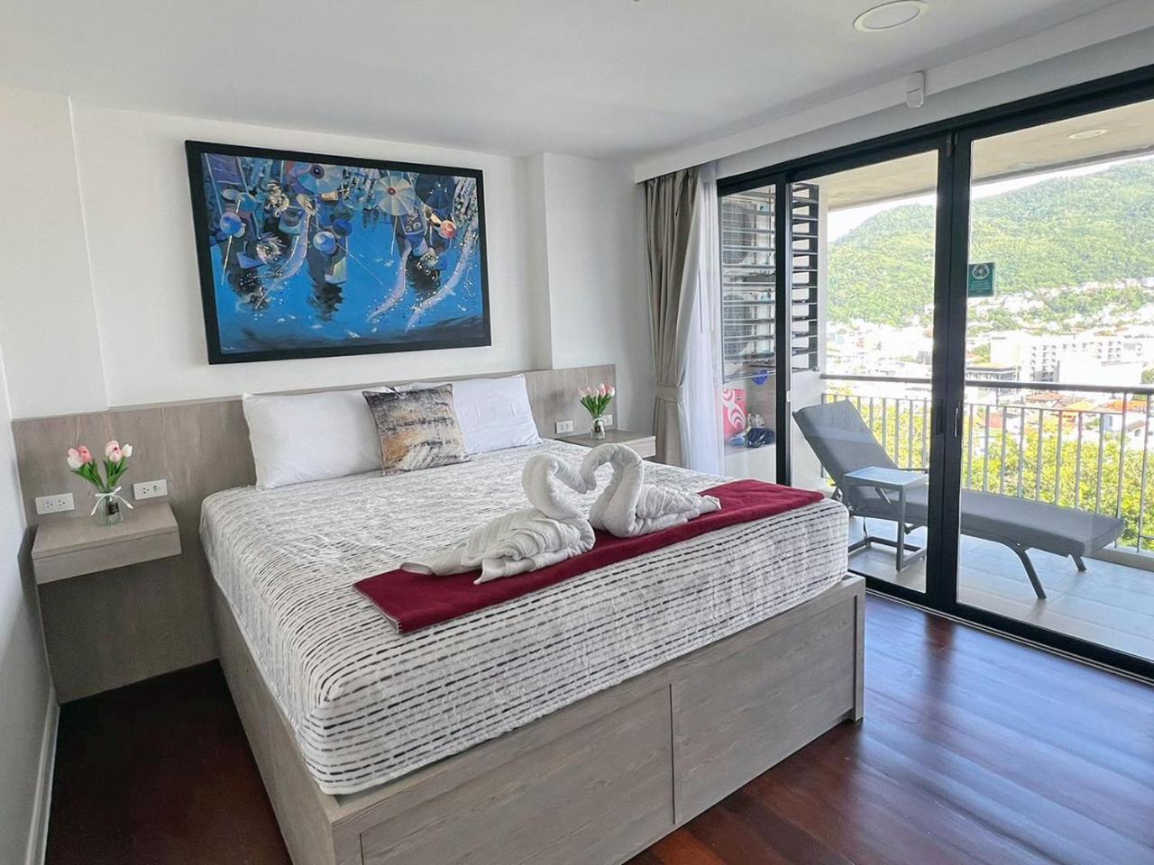 Bliss - 2br Sea View - Roof Pool Appartement Patong
